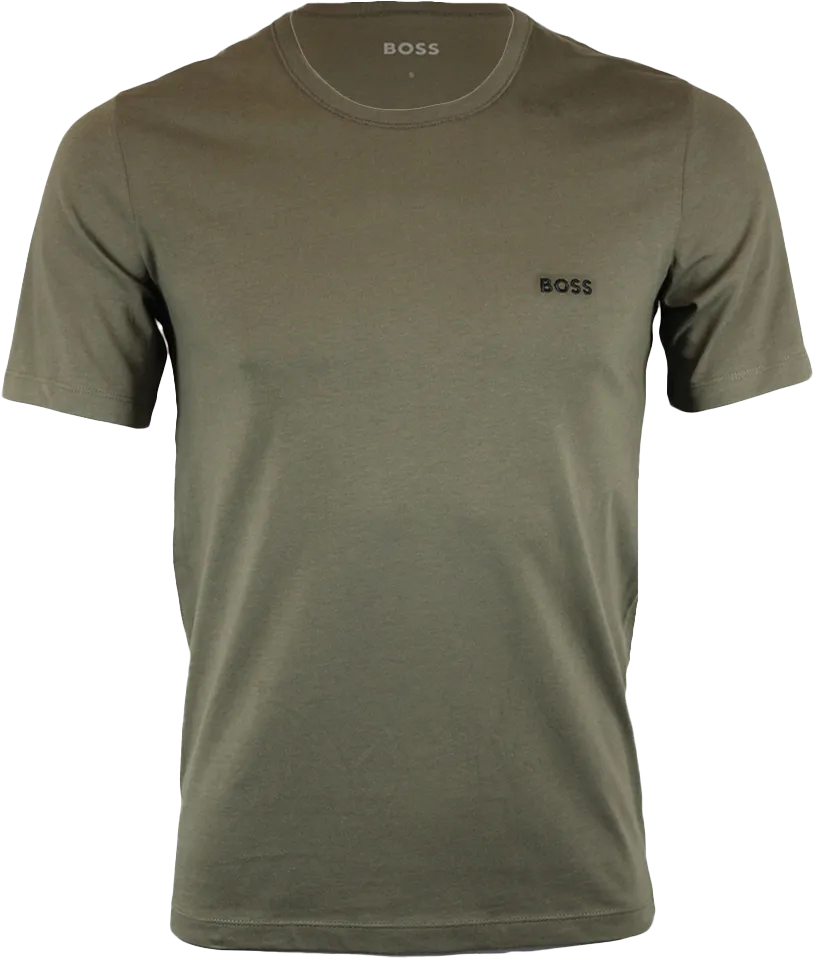 3-Pack Classic T-Shirts, Black/Khaki/Beige