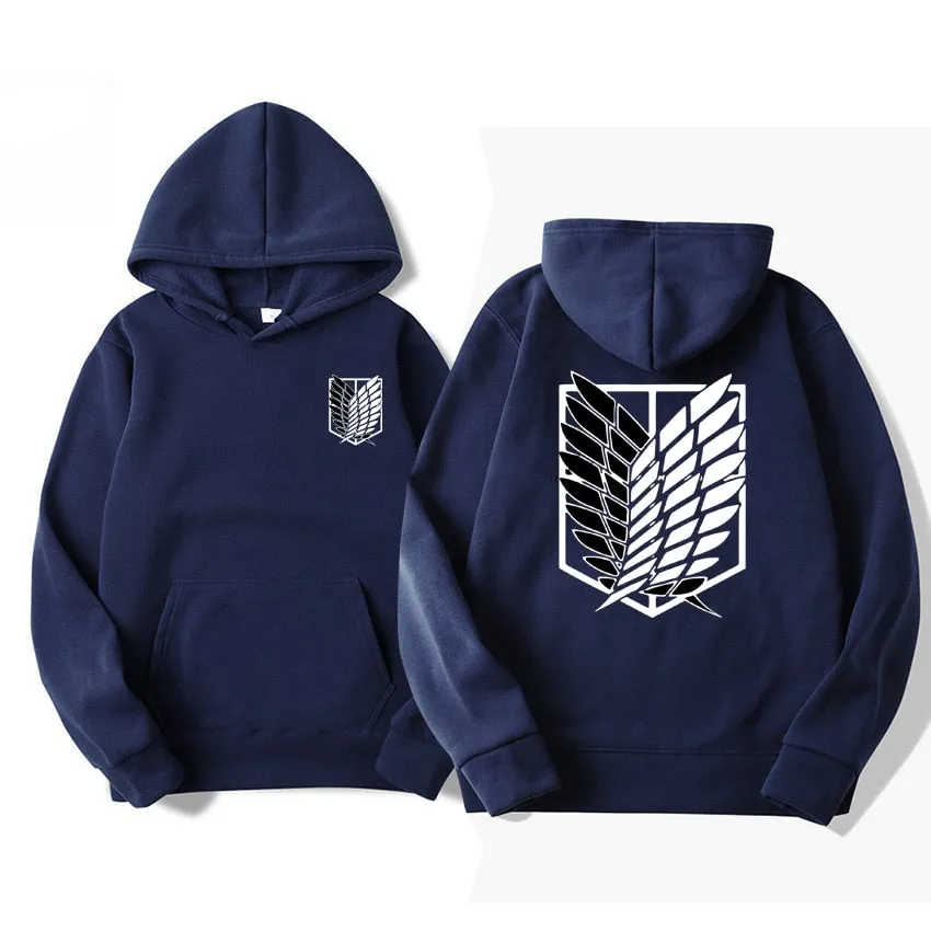 Attack on Titan Casual Autumn Hoodie