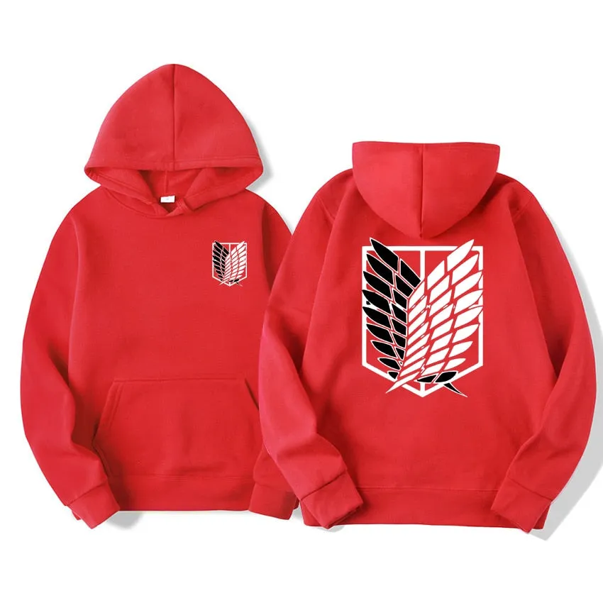 Attack on Titan Casual Autumn Hoodie