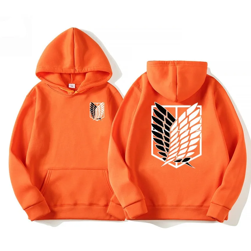 Attack on Titan Casual Autumn Hoodie