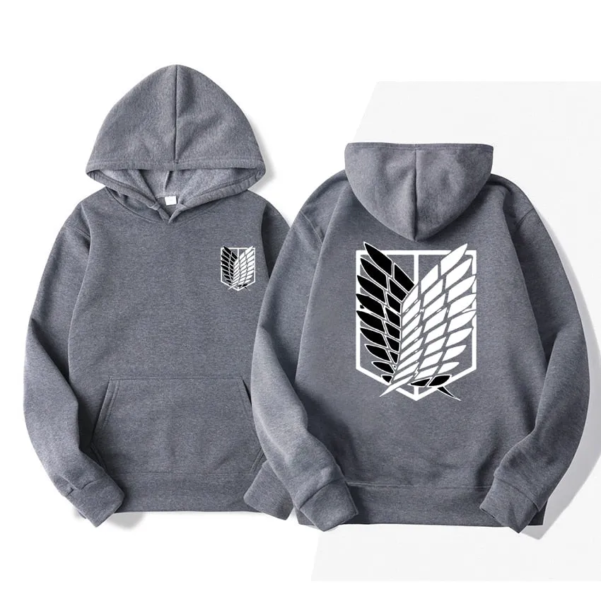 Attack on Titan Casual Autumn Hoodie