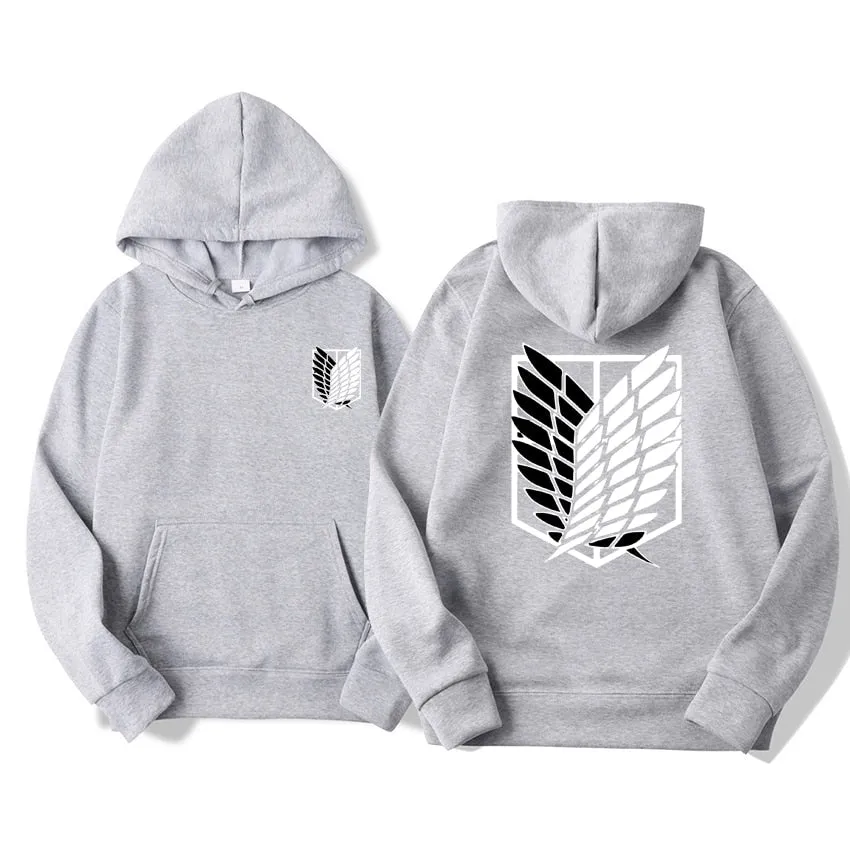 Attack on Titan Casual Autumn Hoodie