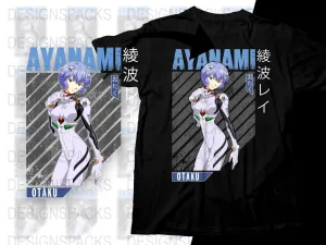 AYANAMI Otaku Anime Png Digital Download