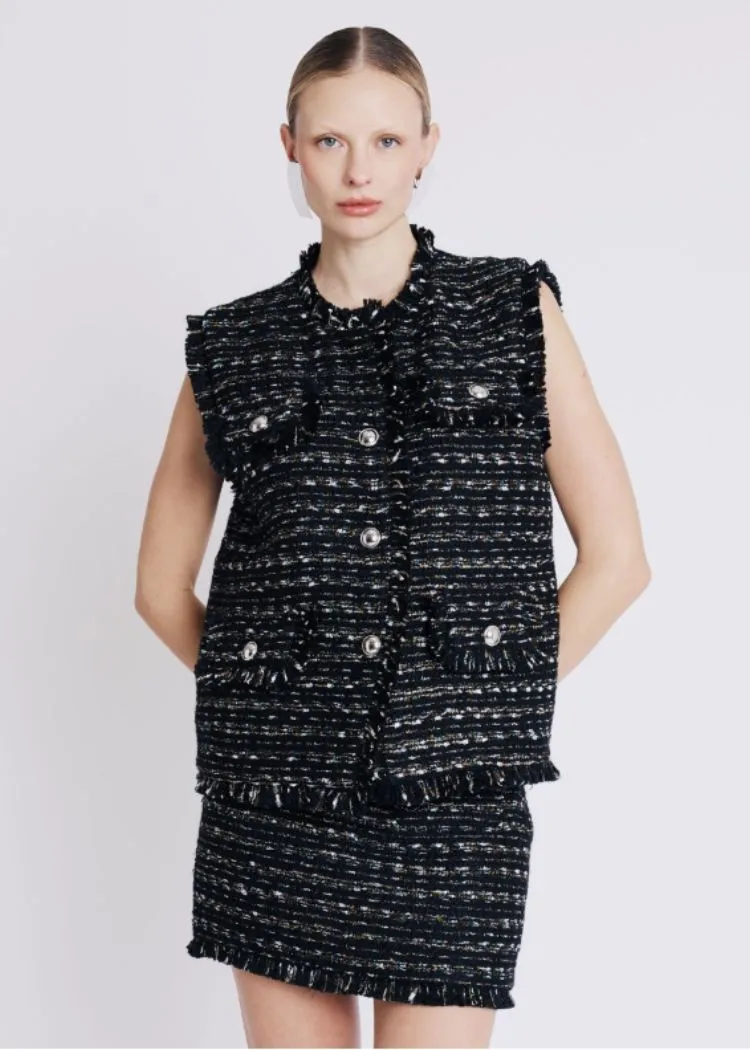 Berenice Vador Sleeveless Tweed Jacket ***FINAL SALE***