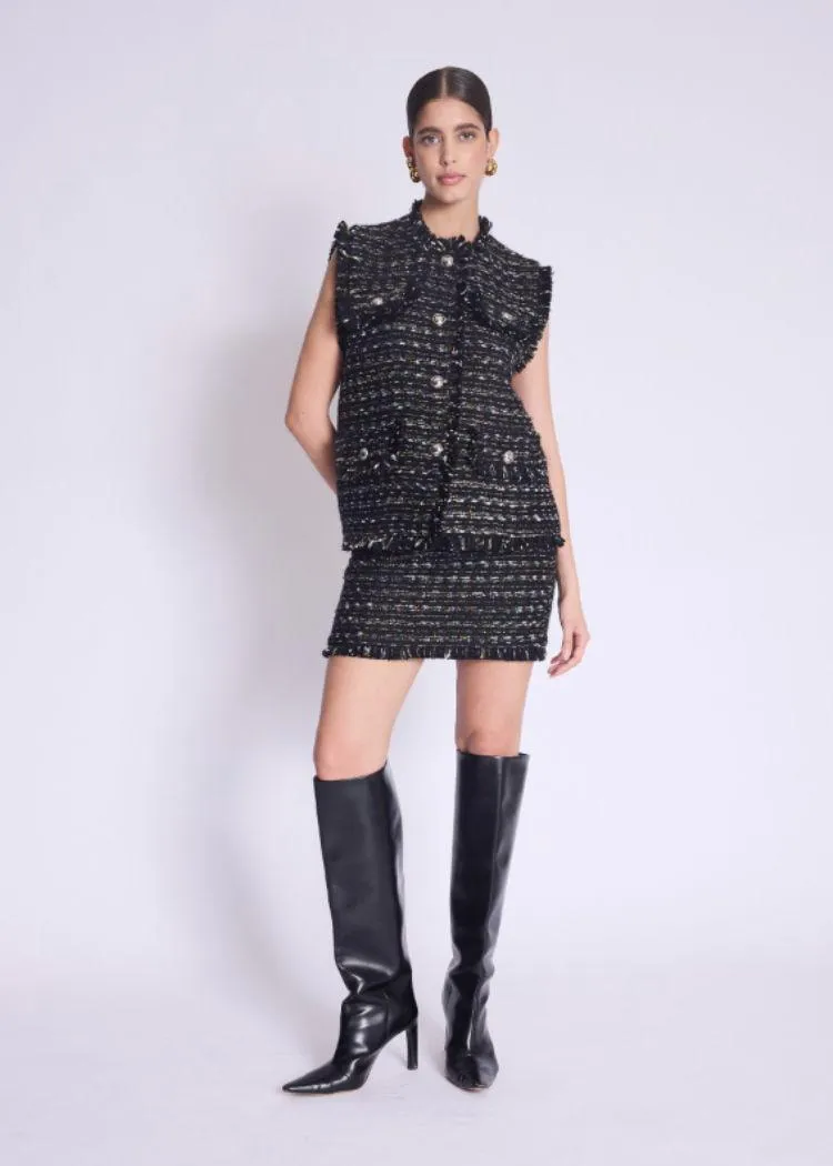 Berenice Vador Sleeveless Tweed Jacket ***FINAL SALE***