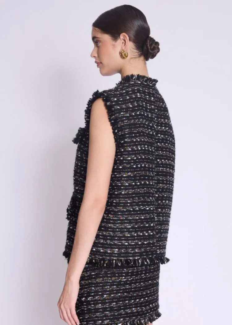 Berenice Vador Sleeveless Tweed Jacket ***FINAL SALE***