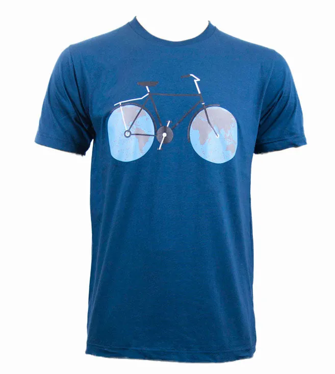 Bike World Global Maps T-Shirt