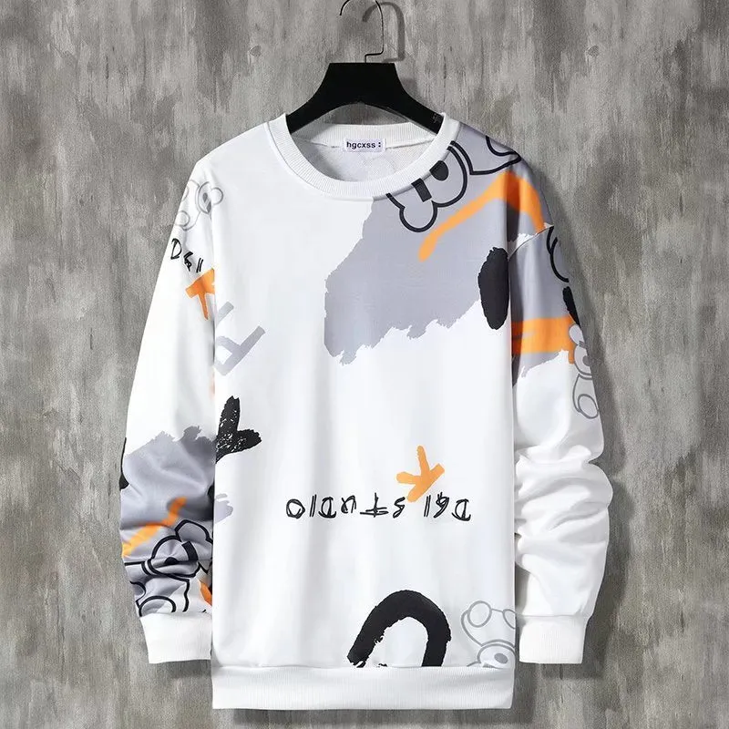 Casual Men's Pullover O-Neck Hoodies