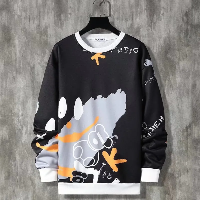 Casual Men's Pullover O-Neck Hoodies