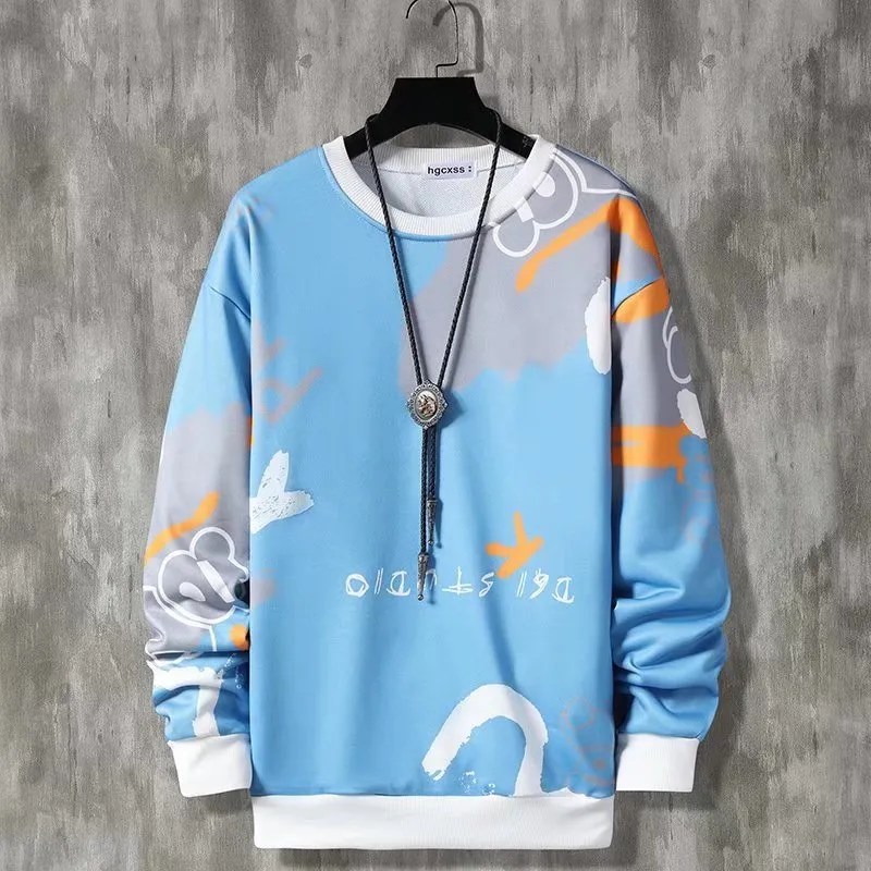 Casual Men's Pullover O-Neck Hoodies