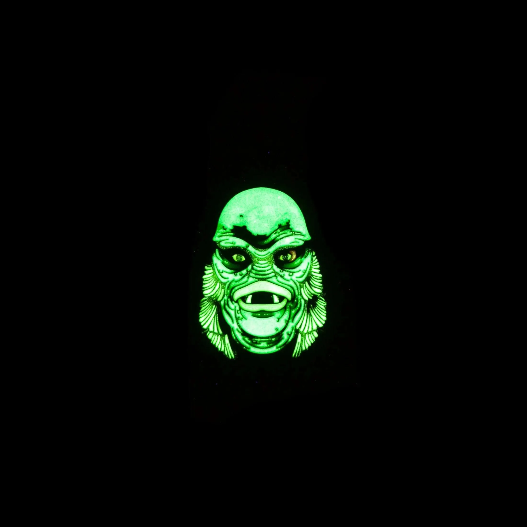 Creature Of The Black Lagoon Glow In The Dark Enamel Pin