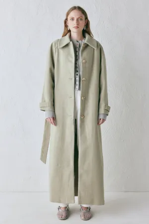 Eliah Overcoat Sage