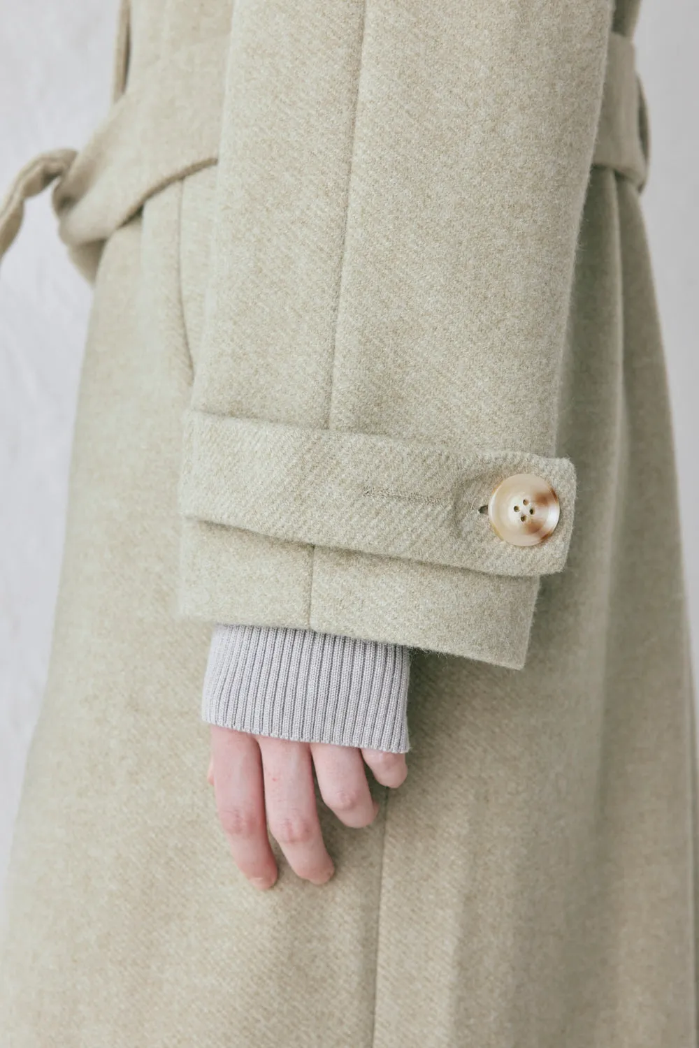 Eliah Overcoat Sage