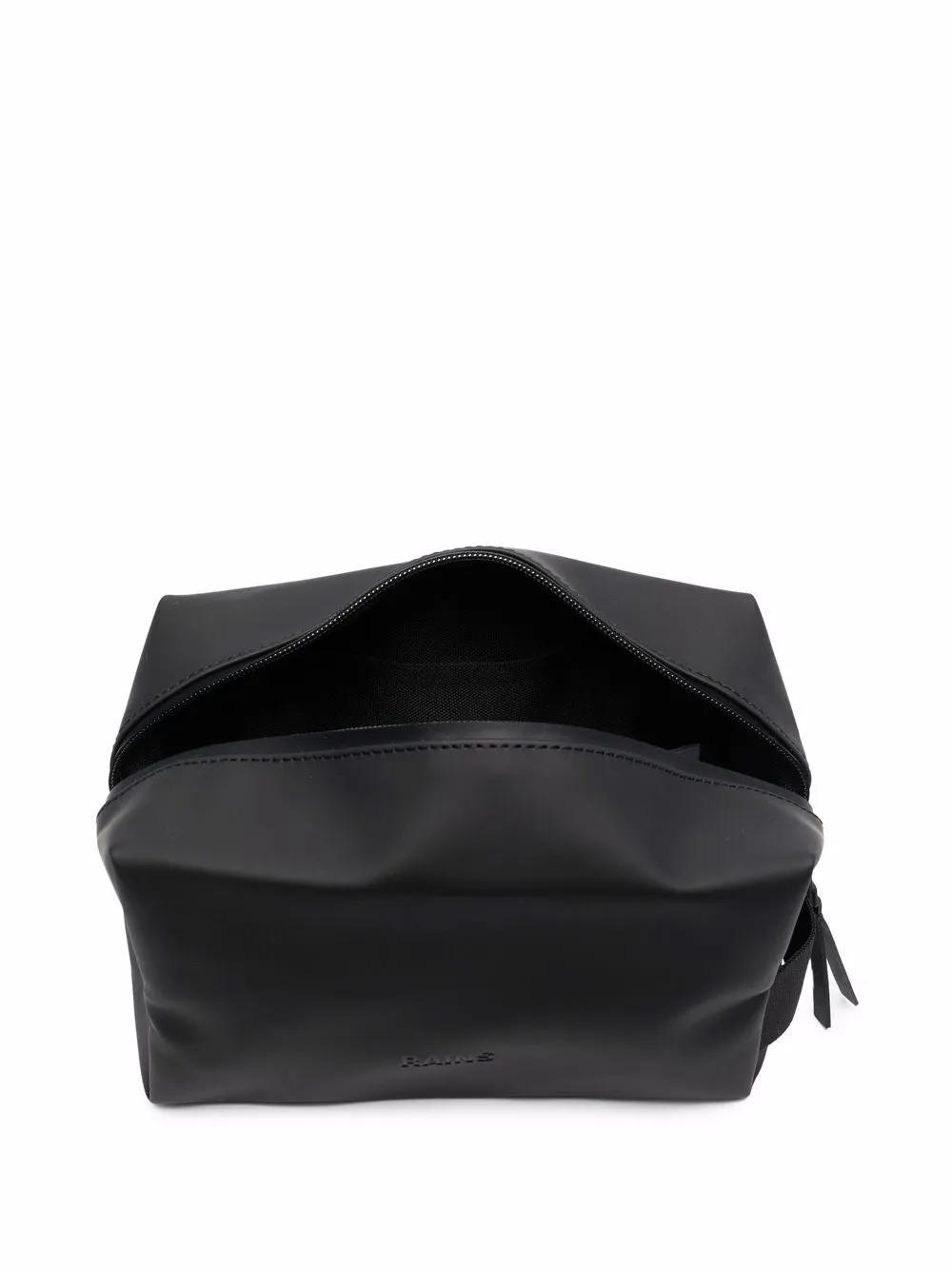 embossed-logo wash bag