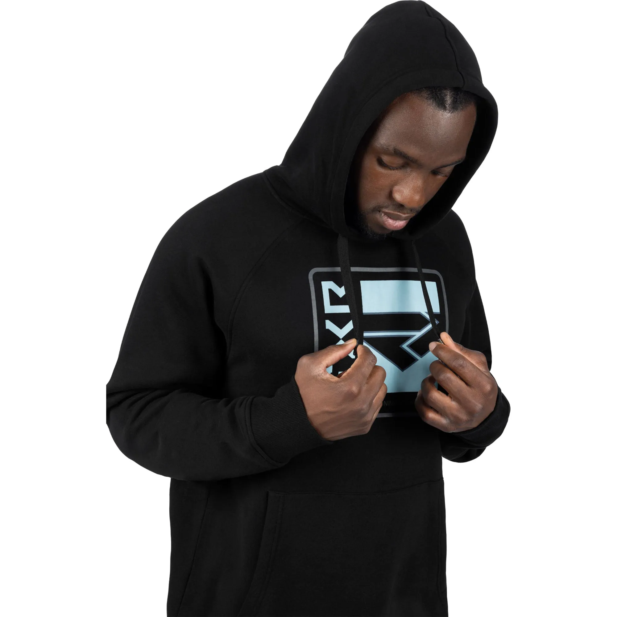 FXR Broadcast Pullover Hoodie Black/Steel