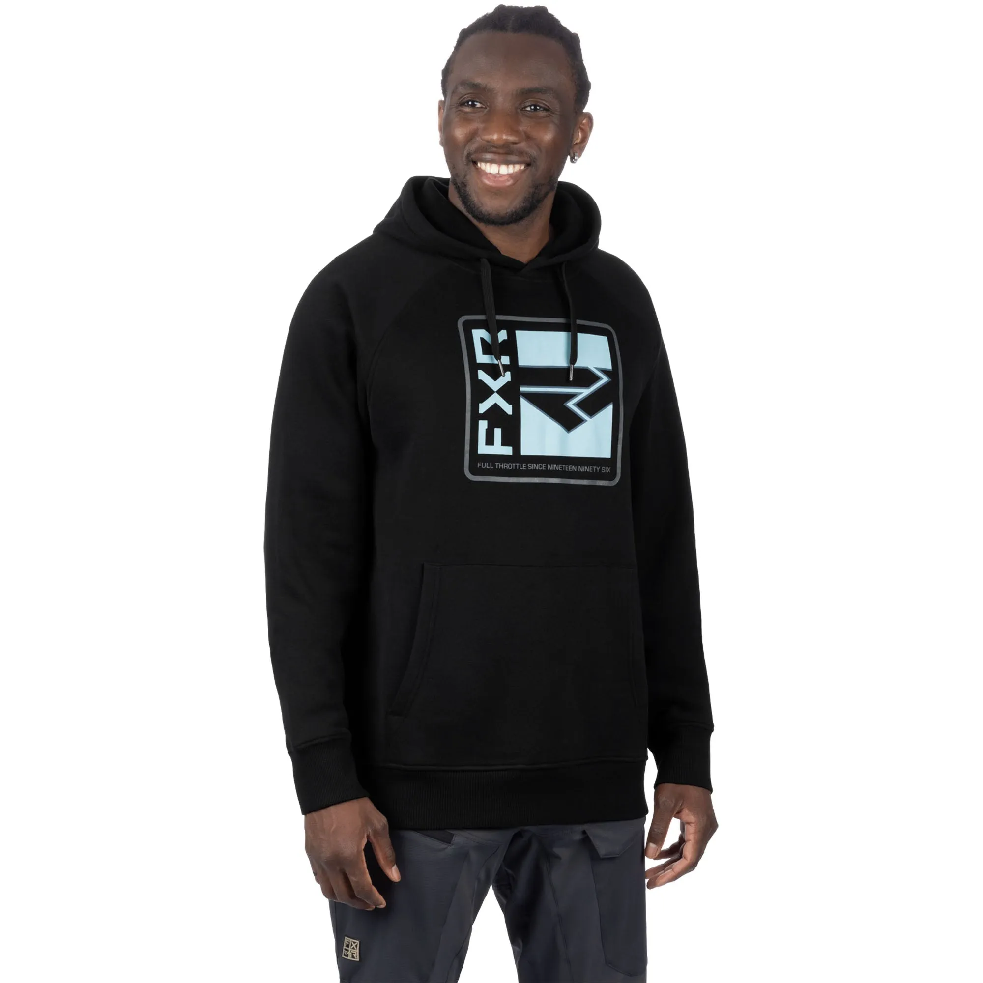 FXR Broadcast Pullover Hoodie Black/Steel