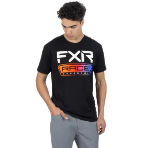 FXR Race Div Premium T-Shirt Black/Spectrum