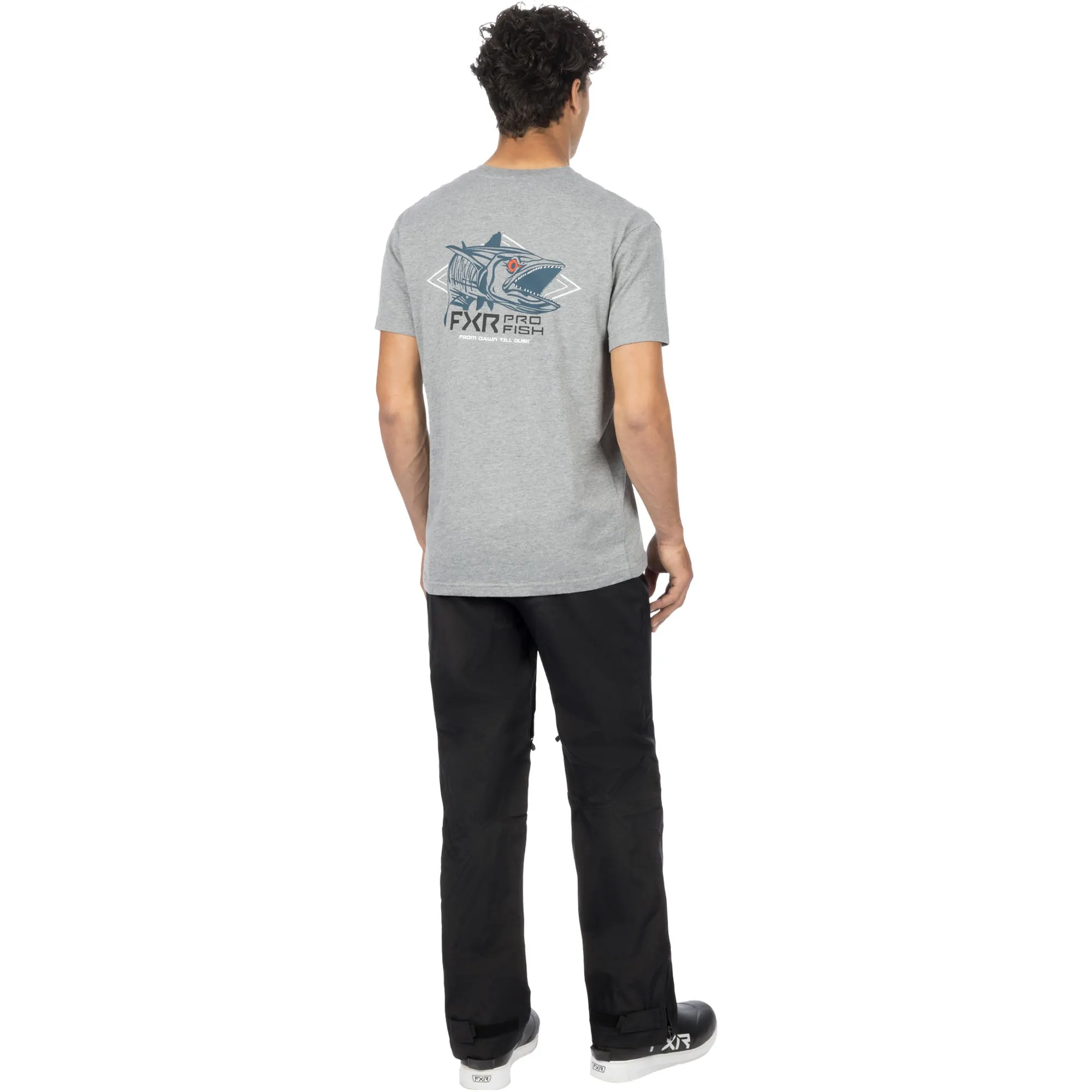 FXR Trophy Premium T-Shirt Grey Heather/Dark Steel