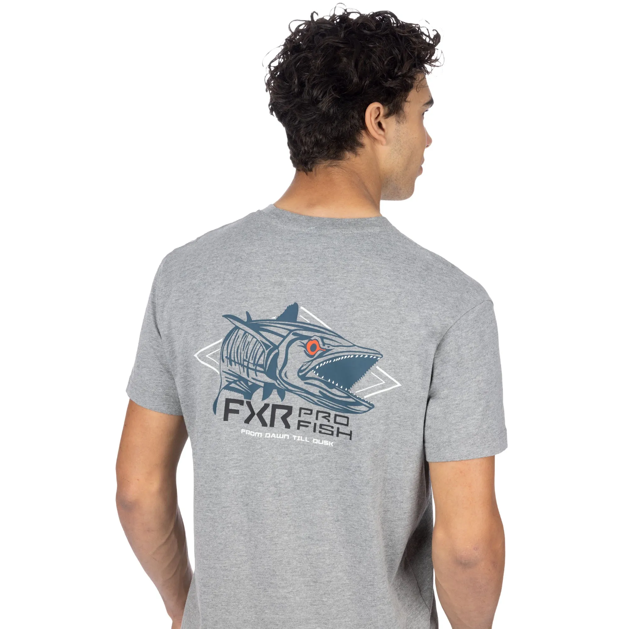 FXR Trophy Premium T-Shirt Grey Heather/Dark Steel
