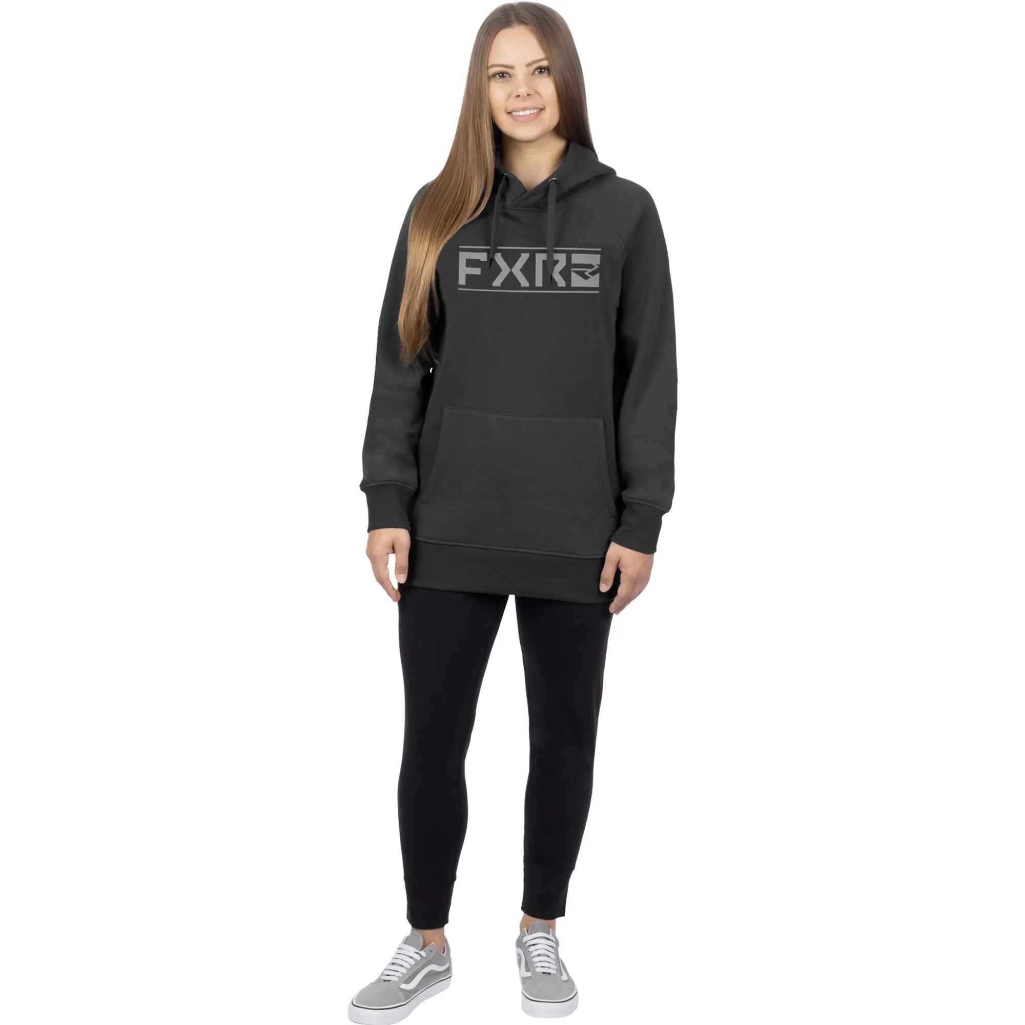 FXR Victory Pullover Hoodie Asphalt/Grey