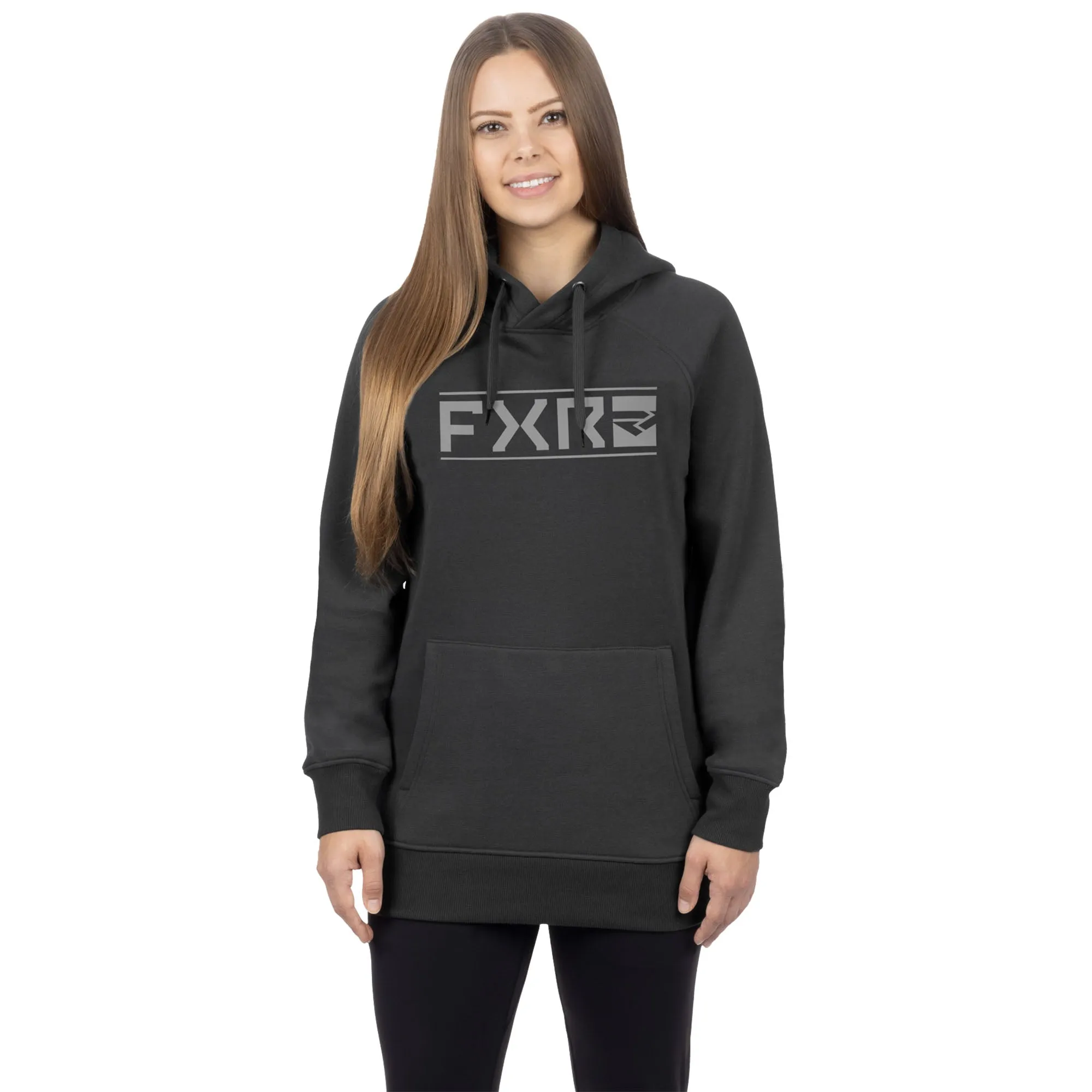 FXR Victory Pullover Hoodie Asphalt/Grey