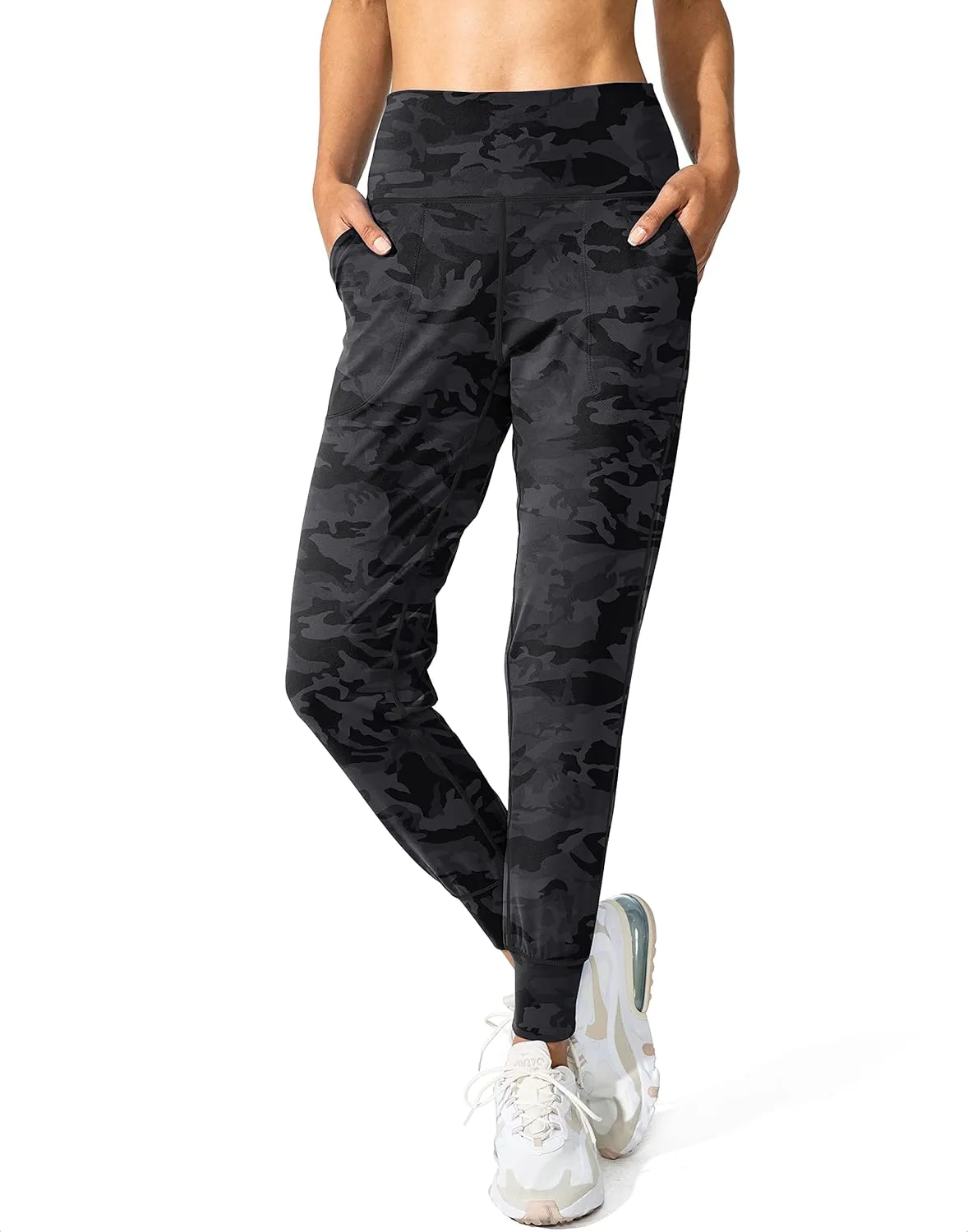 G Gradual Women's Joggers High Waisted Yoga Pants with Pockets Loose Leggings for Women Workout, Athletic, Lounge
