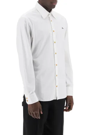 ghost shirt with orb embroidery