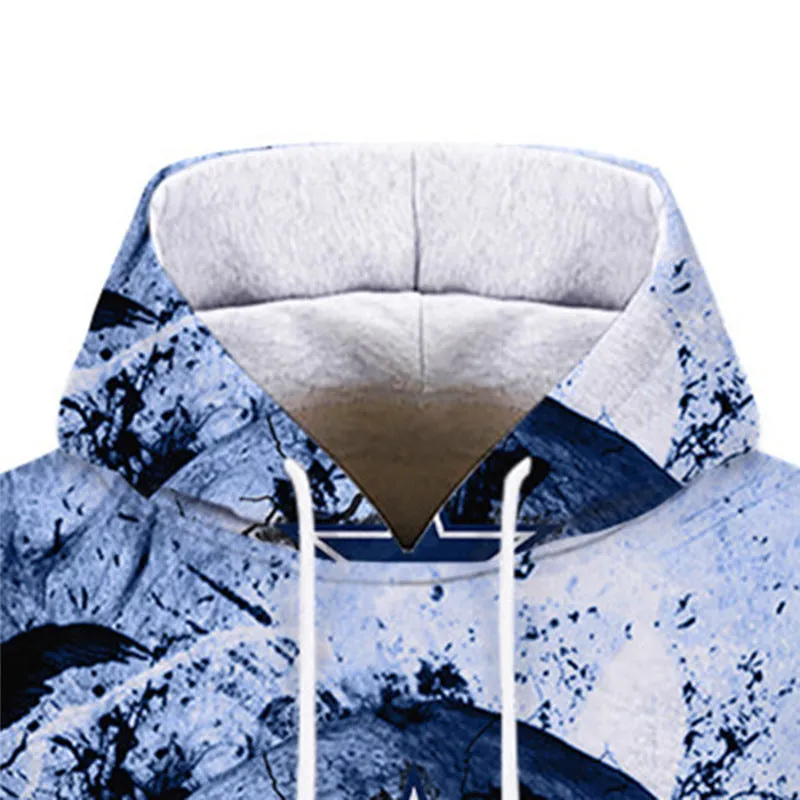 halloween Hoodies unisex Casual Scary Halloween 2019 Slim Fit Sweatshirt Skull Ghost