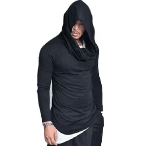 Heap Collar Slim Fit Casual Hoodies