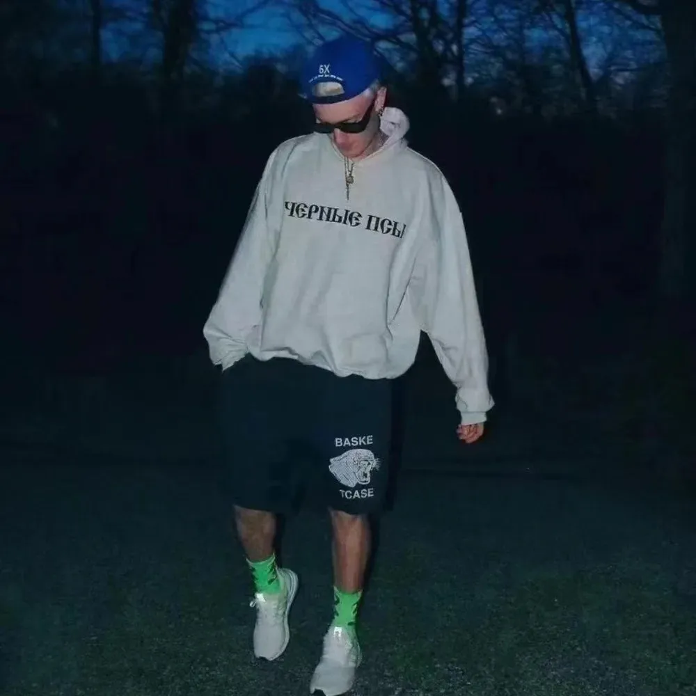 High Quality Casual Oversized Letter Hoodie