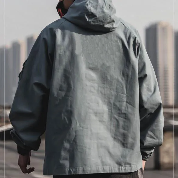 Hip Hop Multi-pocket Hoodie