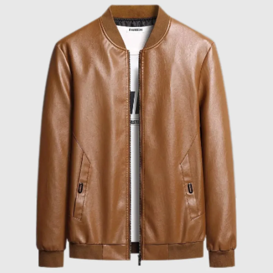 James Scott Casual Leather Jacket