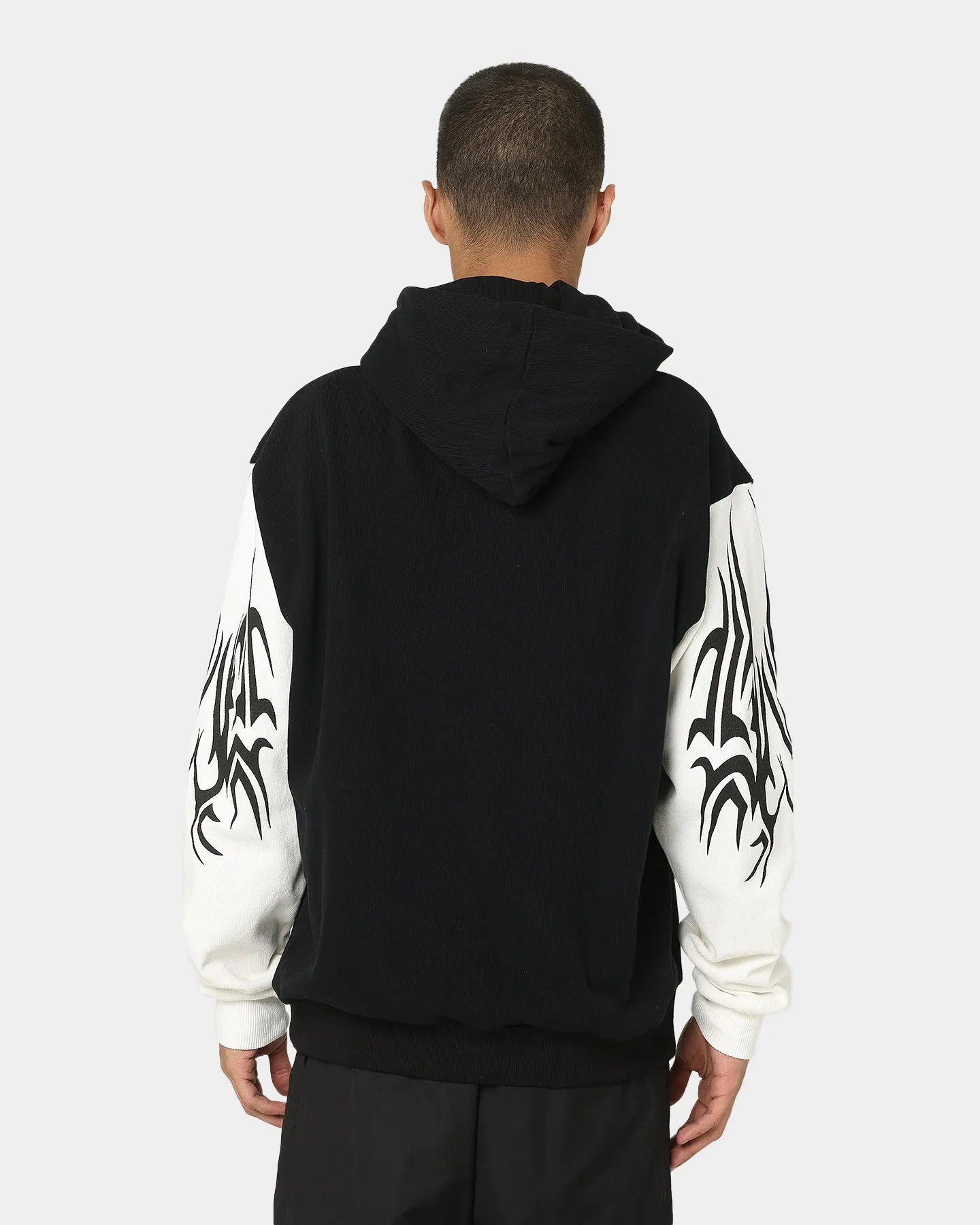 Lifted Anchors Wild At Heart Tribal Hoodie Black/White