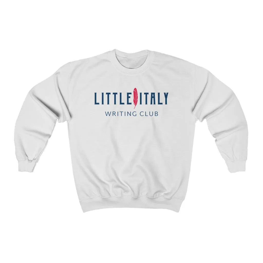 Little Italy Writing Club Unisex Heavy Blend Crewneck Sweatshirt