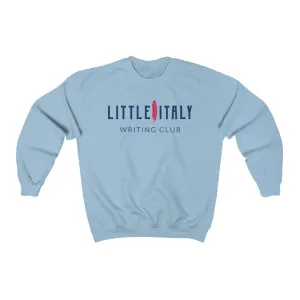Little Italy Writing Club Unisex Heavy Blend Crewneck Sweatshirt
