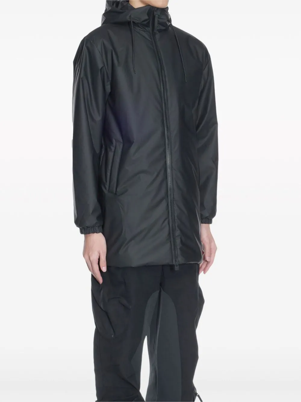 Lohja long hooded jacket