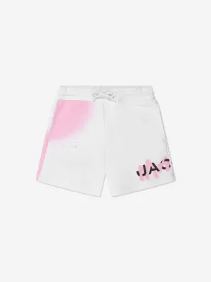 MARC JACOBS Girls Spray Spots Shorts in White