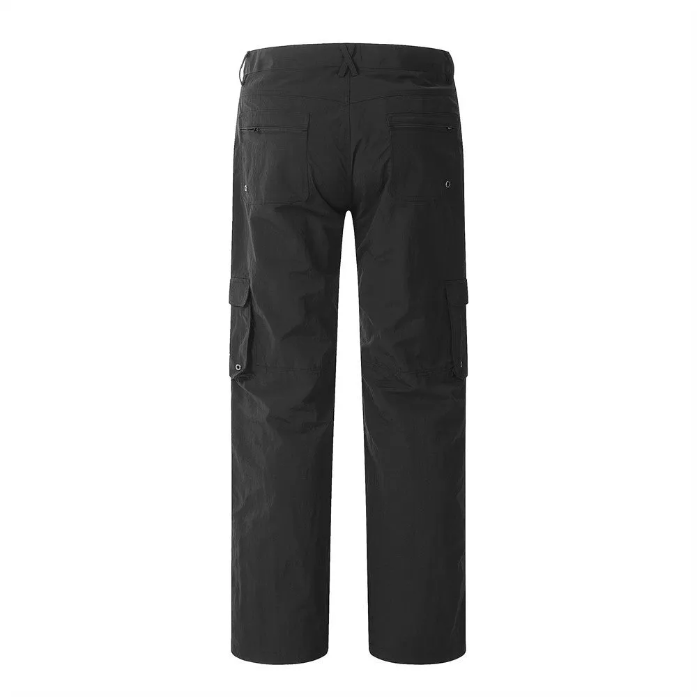 Men's Multi-pocket Pleated Overalls Loose