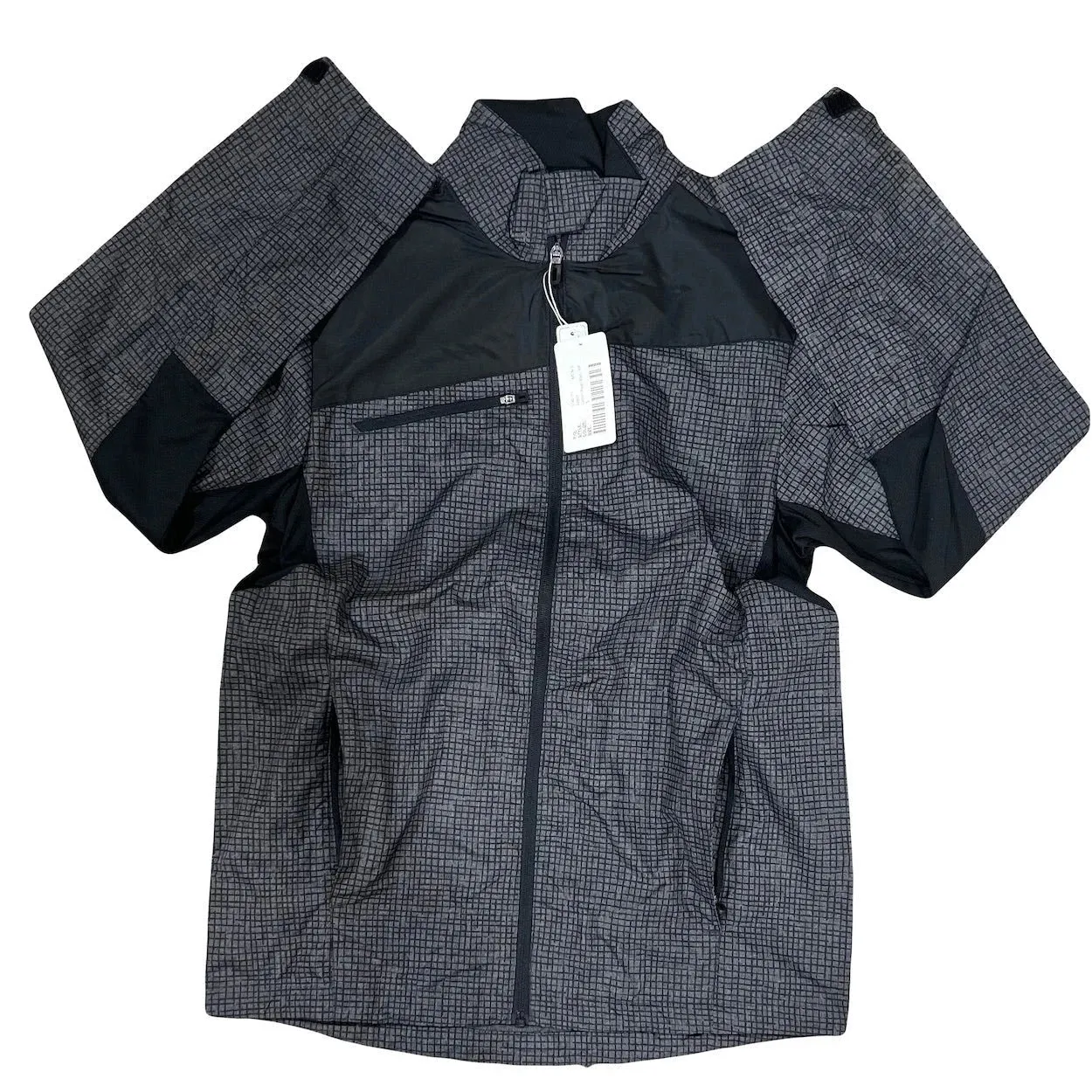 Men's Ranch Clothing Windbreaker Embroidered Zipped Coat