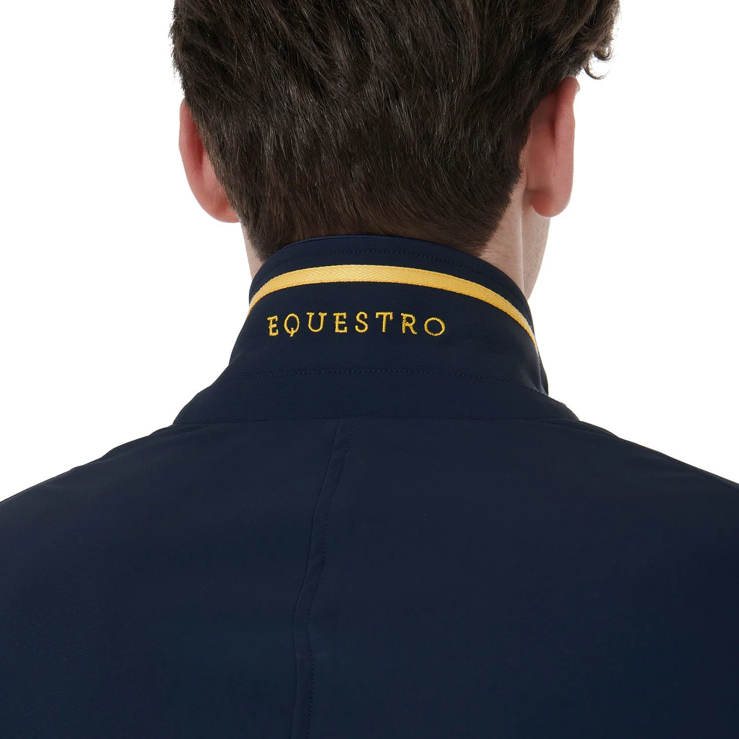 Men's Show Jacket with Perforated Inserts