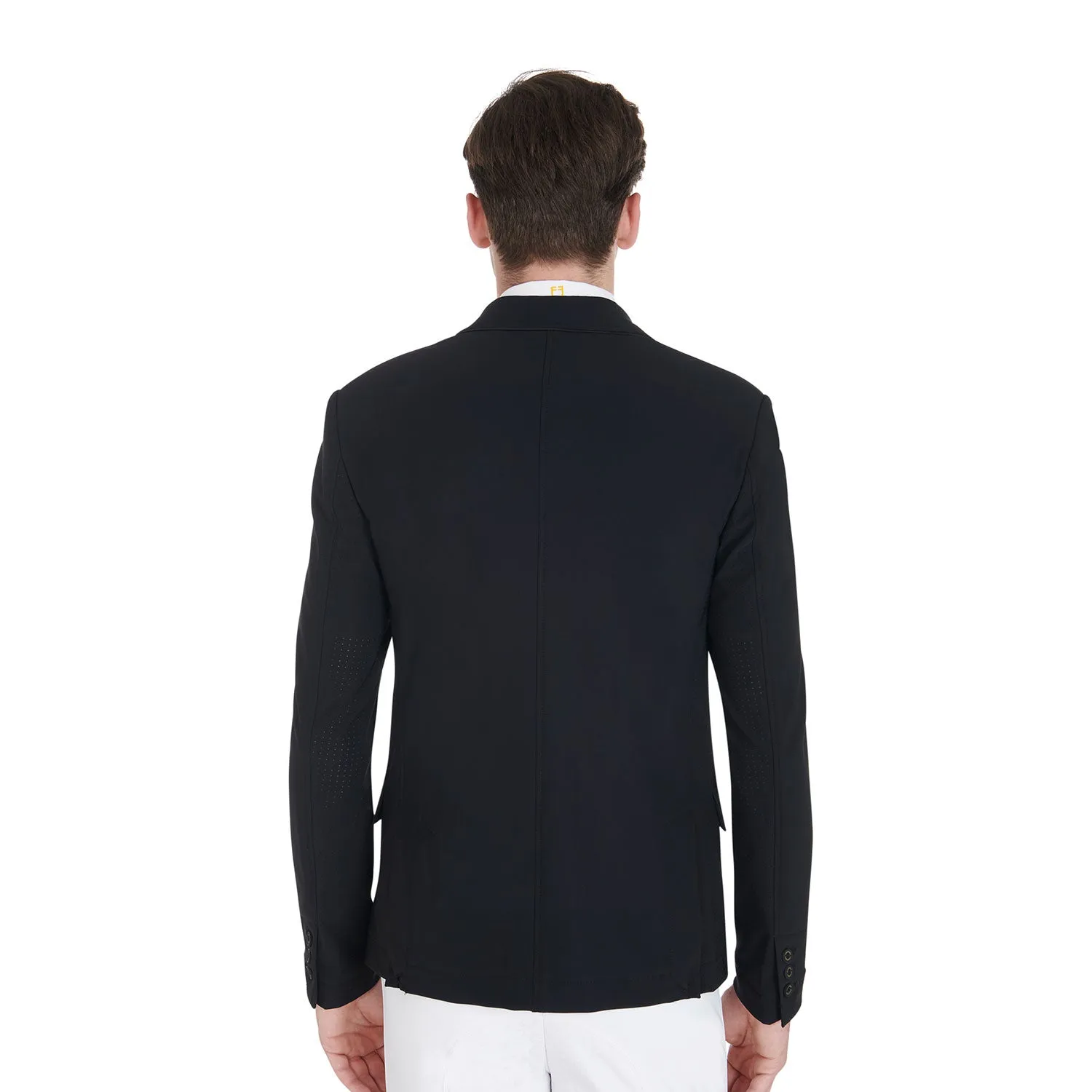 Men's Show Jacket with Perforated Inserts
