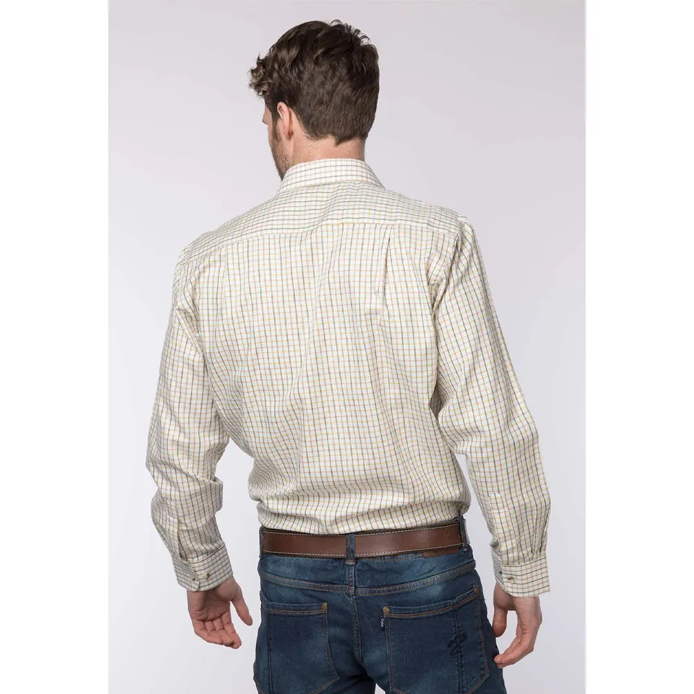 Mens Tattersall Long Sleeved Shirts