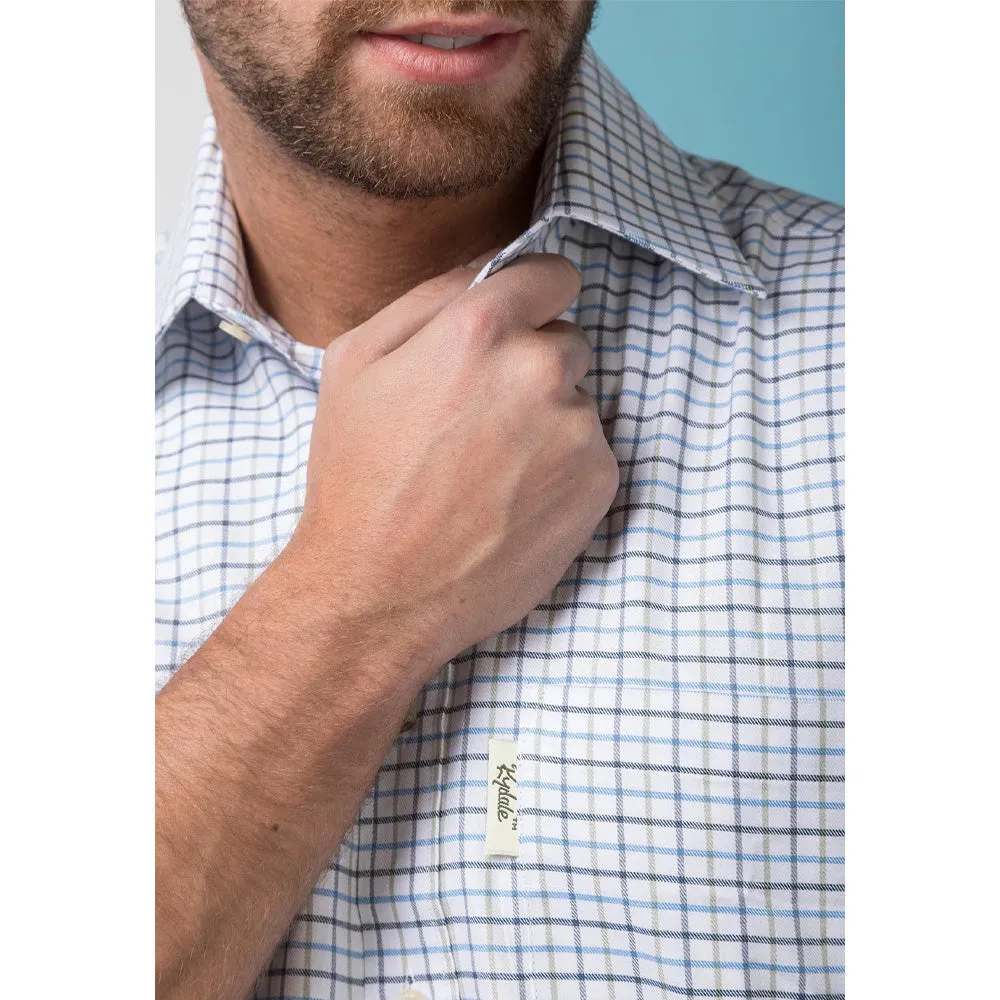 Mens Tattersall Long Sleeved Shirts