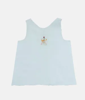 Mia Baby Shirt - Orange Ribbon Rose