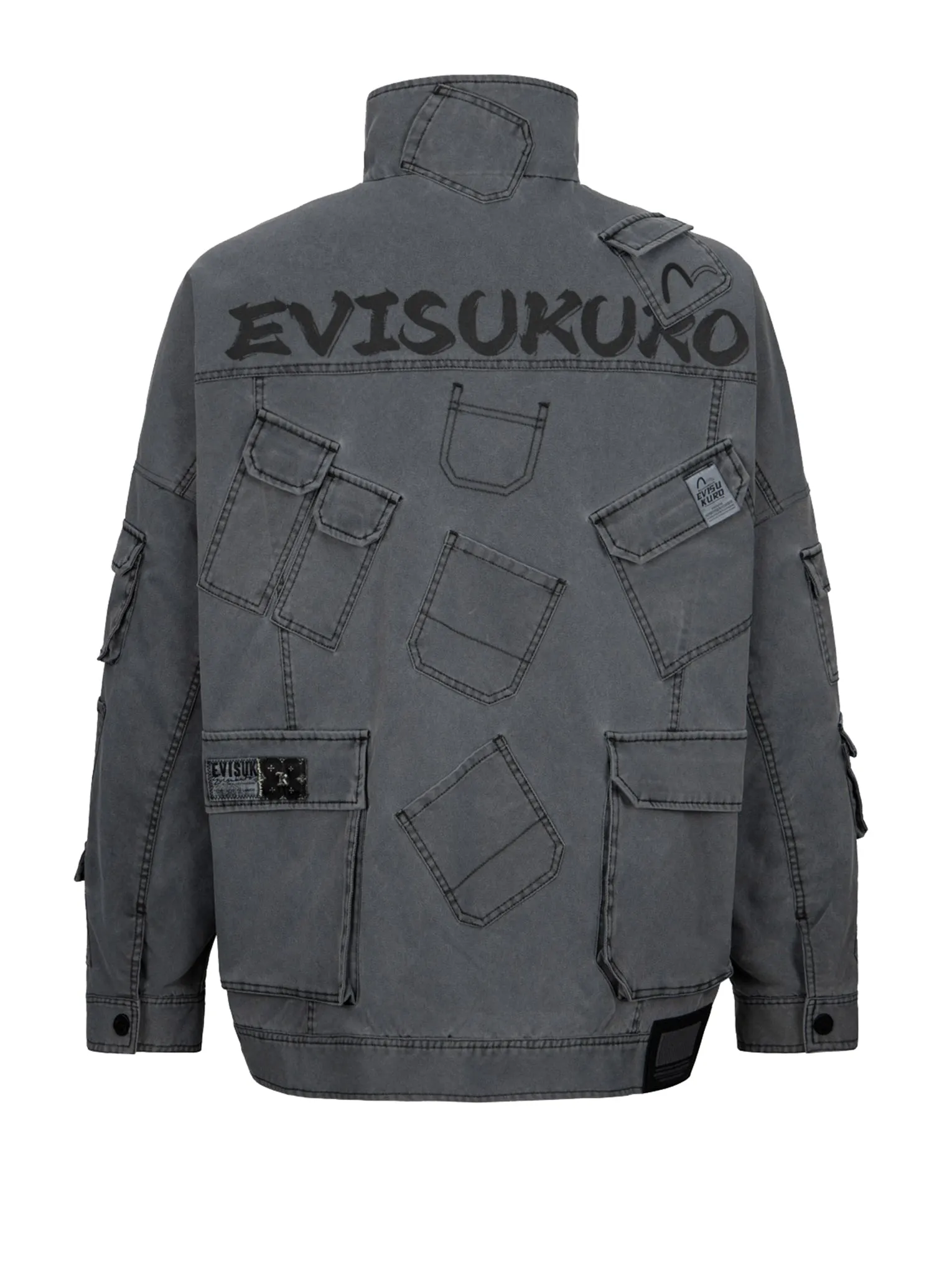 Multi Pocket Oversized Cargo Jacket