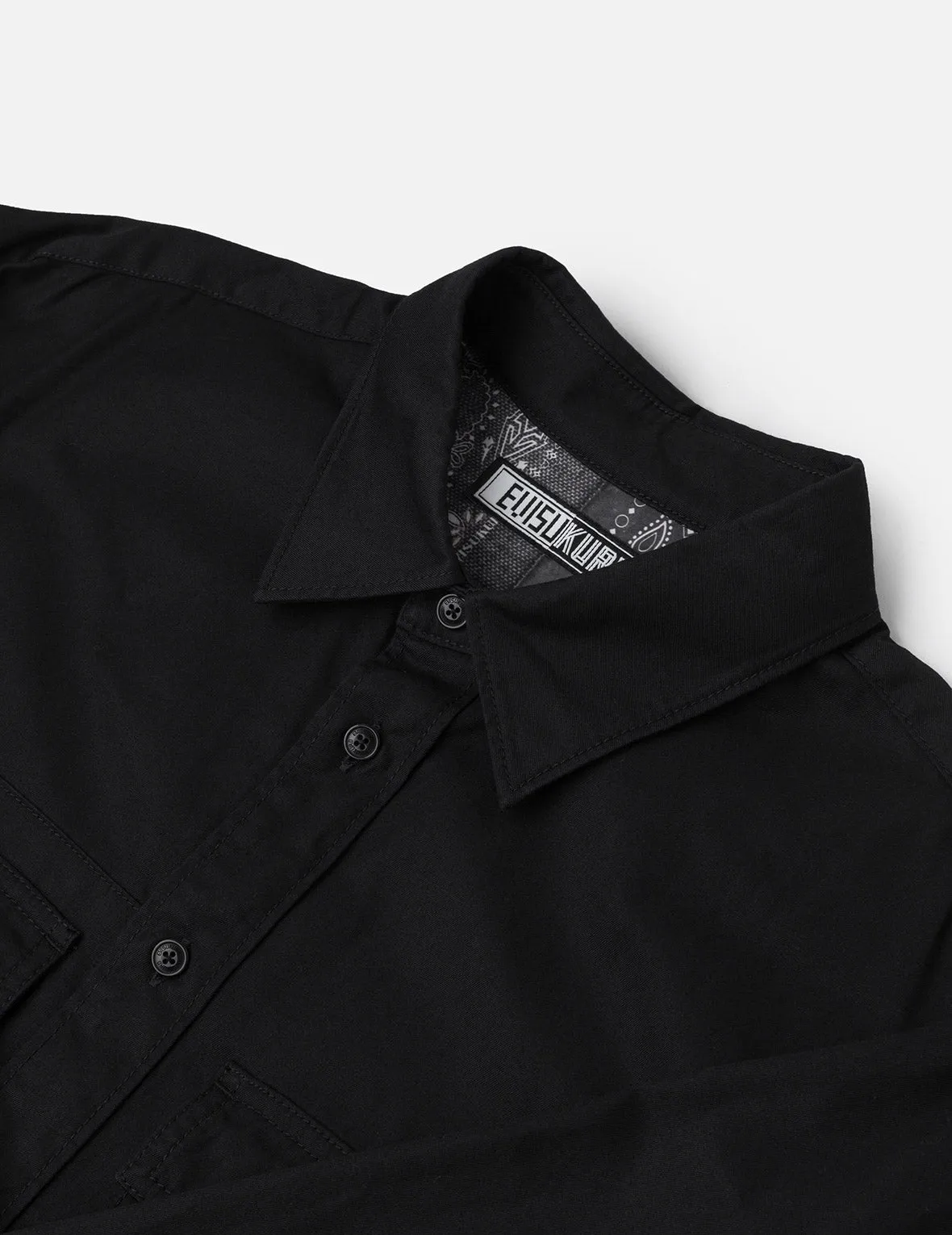 Multi-pockets Relax Fit Long Sleeves Shirt