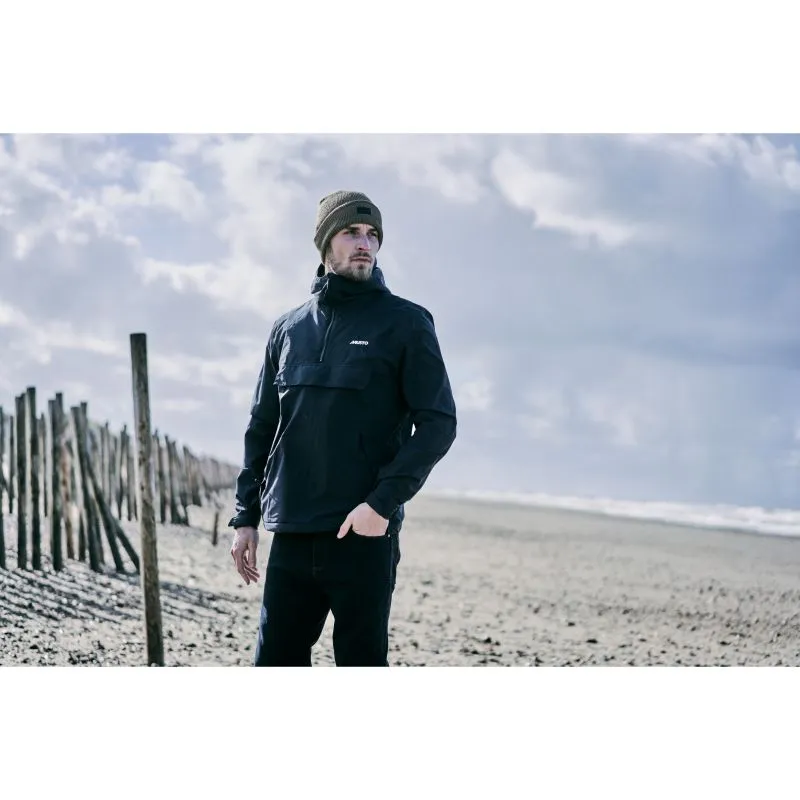Musto Snug Mens Zip Neck BR1 Waterproof Polartec Lined Anorak Smock - Navy