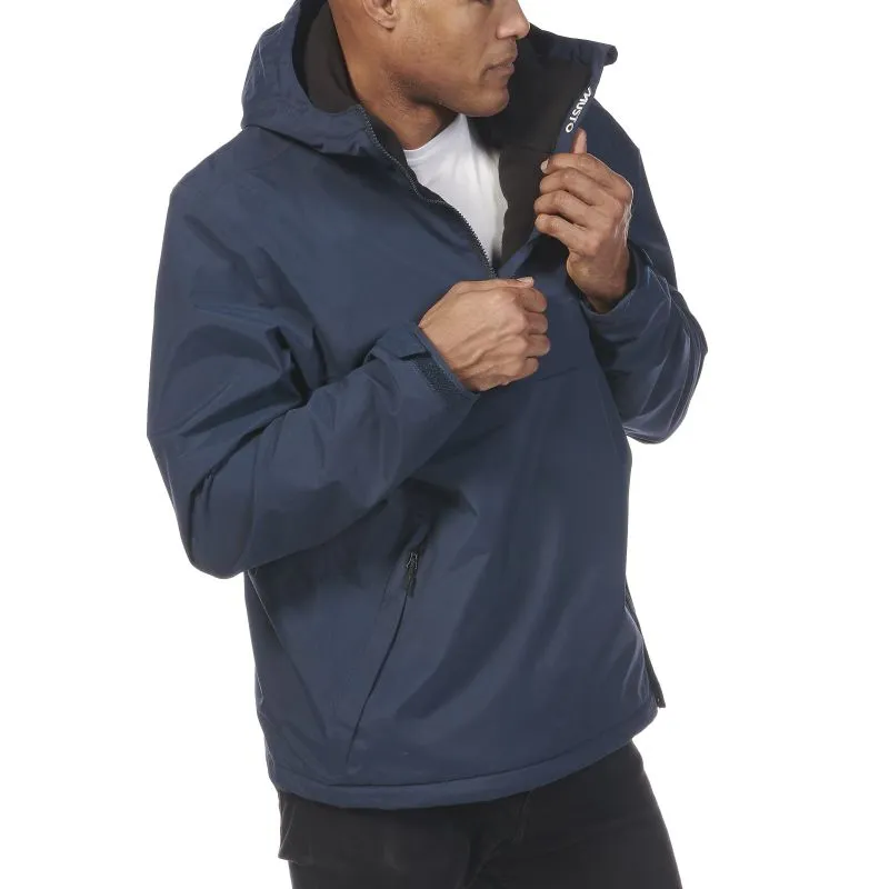 Musto Snug Mens Zip Neck BR1 Waterproof Polartec Lined Anorak Smock - Navy
