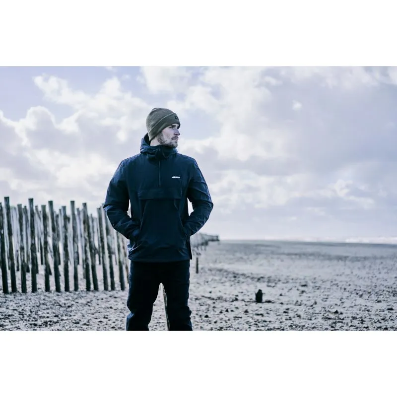 Musto Snug Mens Zip Neck BR1 Waterproof Polartec Lined Anorak Smock - Navy