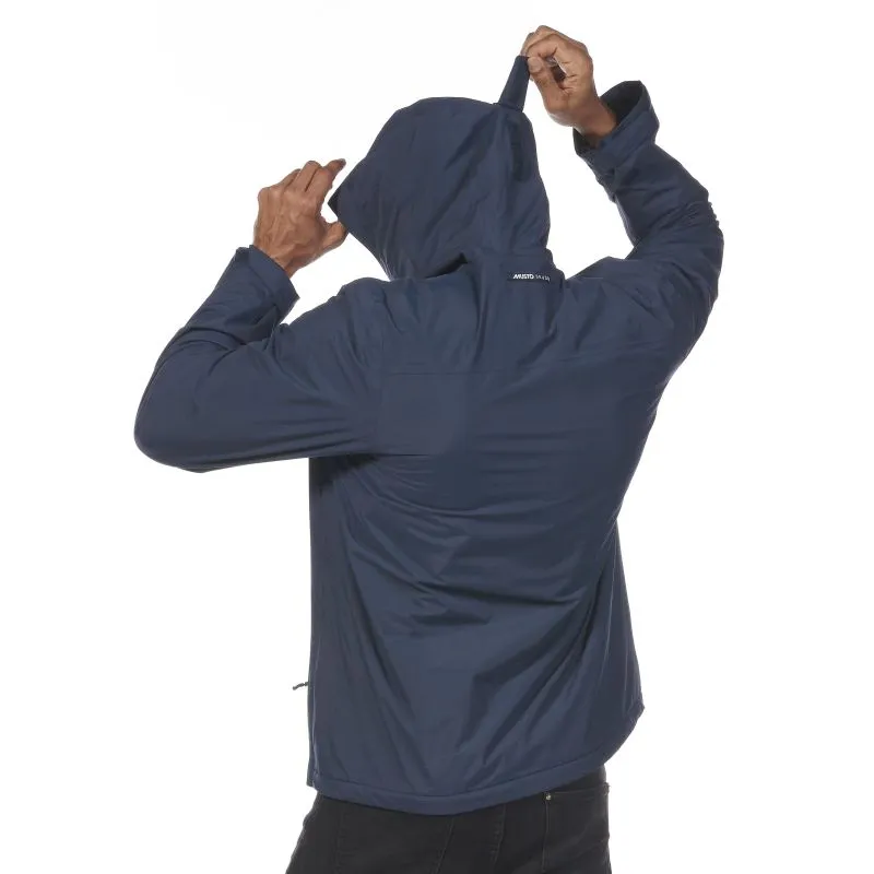 Musto Snug Mens Zip Neck BR1 Waterproof Polartec Lined Anorak Smock - Navy